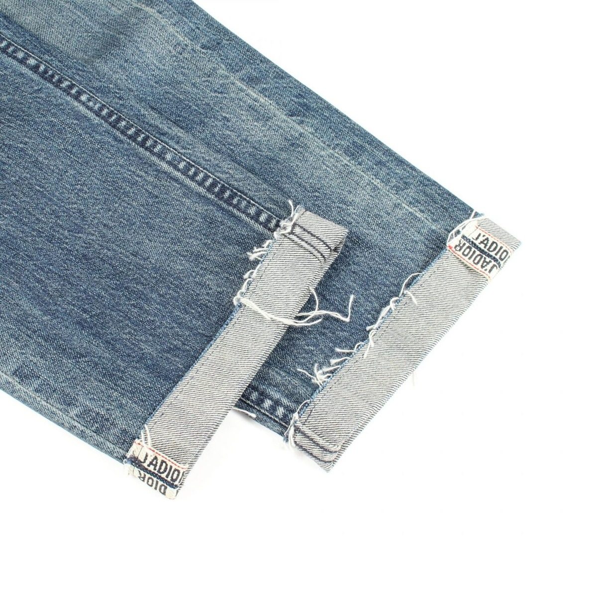 Dior Denim Pants Cut Off Boyfriend Button Fly — view 6