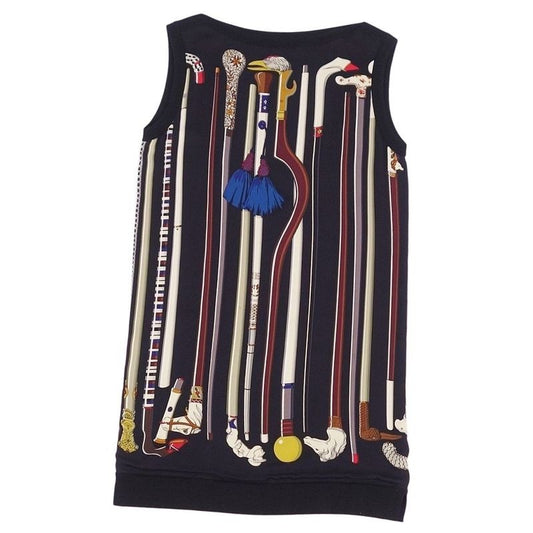 Hermes Runway Wear Dress Sleeveless Knit