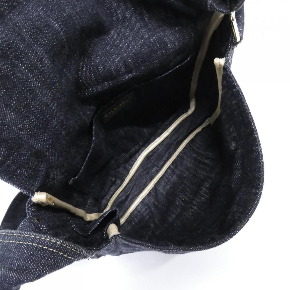 Chanel 31987 Shoulder Denim Blue Bag — view 6