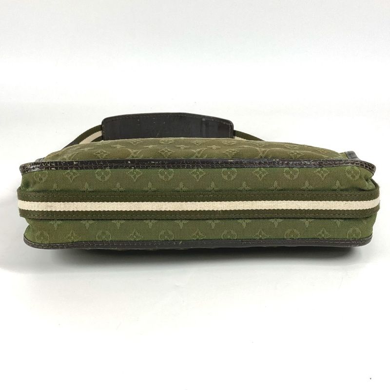 Louis Vuitton Shoulder Bag Catrine M92332 Monogram Mini Canvas Khaki