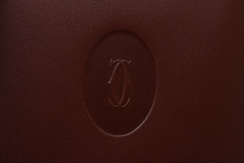 Cartier Fold Wallet Vintage Cartier Men's Wallet Must De Cartier Bordeaux