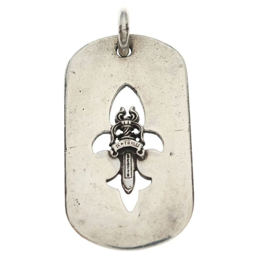 Chrome Hearts D Tag Lrg Fle Dag Fudaga Dog Tag Large Necklace Top