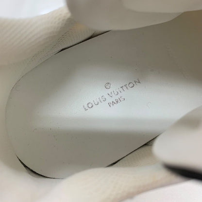 Louis Vuitton Arclight Line Sneakers Shoes Fabric Leather White Unused LV Logo
