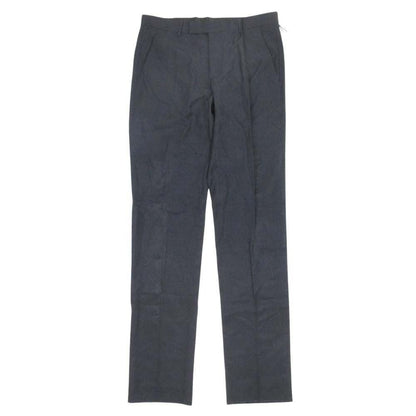 Dior Homme Trousers Pants Pleated No Tuck 48 Black