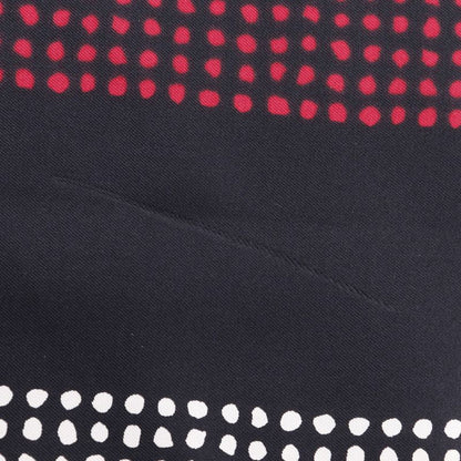 YVES Saint Laurent Yves Saint Laurent YSL Logo Rectangular Silk Black Women's