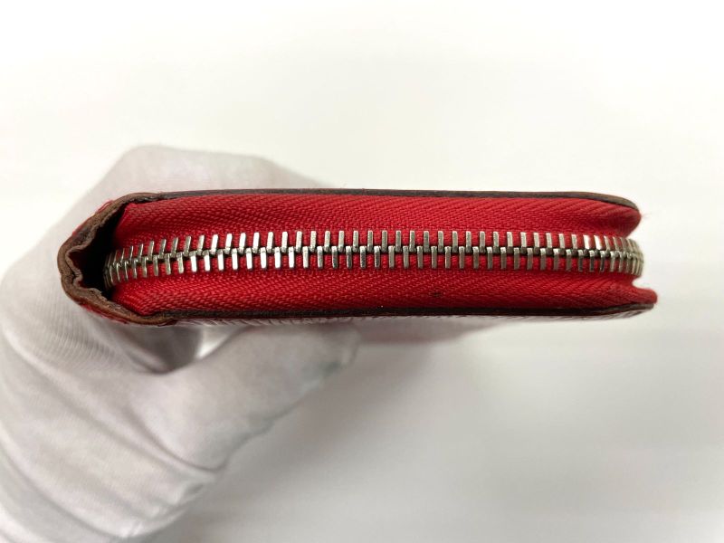 Louis Vuitton Epi Zippy Wallet Round Zip Wallet Long Wallet M61859 Coclico Red