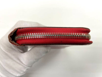 Louis Vuitton Epi Zippy Wallet Round Zip Wallet Long Wallet M61859 Coclico Red
