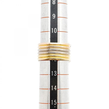 Cartier Ring 2C 18K Yellow Gold Yellow Gold 18K White Gold White Togo Old 18K
