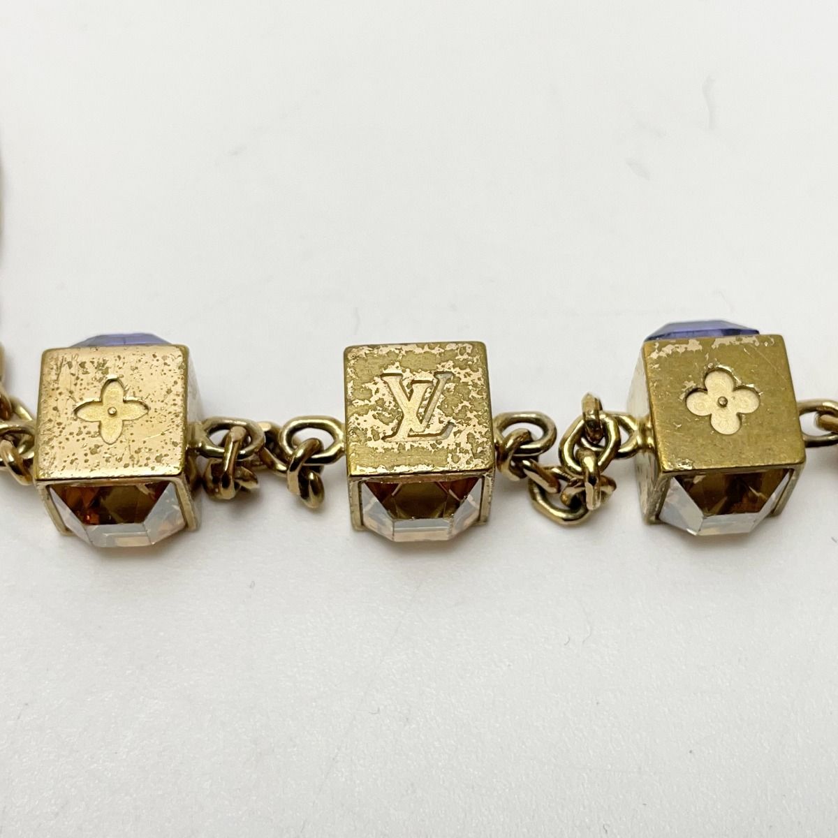 Louis Vuitton Bra Scuff/gamble M65209 Plated Chain Bracelet