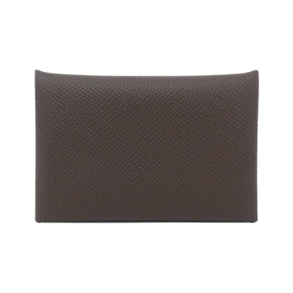 Hermes Calvi Card Case Ecorce