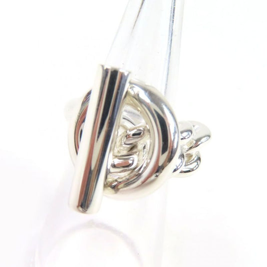 Hermes 2023 Croisette Ring AG 925 Accessory Silver 49 Size