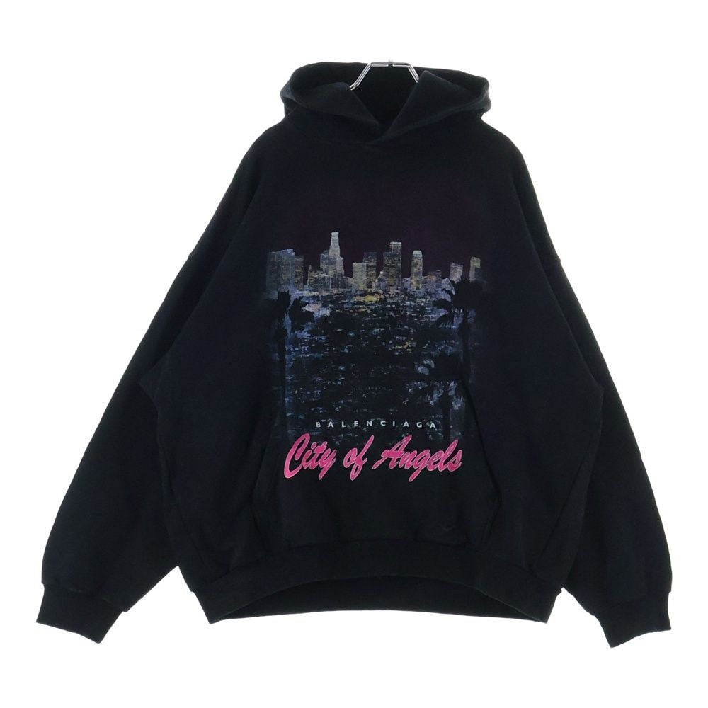 Balenciaga City of Angels Hoodie Medium Fit Midi Sweater