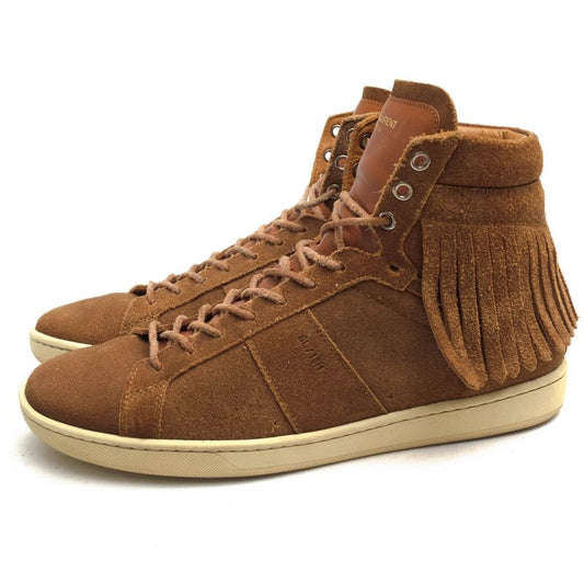 Yves Saint Laurent Shoes Sneakers High Cut Men Suede