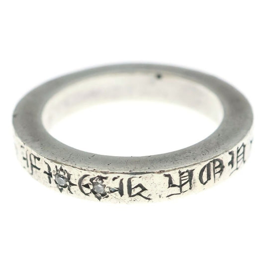 Chrome Hearts mm Spacer Fuckyou Dia mm Diamond Silver Ring