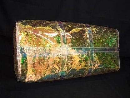 Louis Vuitton M53271 Monogram Prism Aurora 2WAY Boston Bag Shoulder