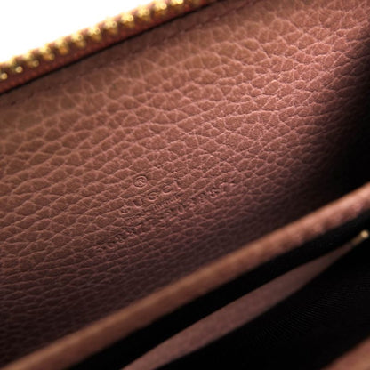 Gucci Wallet Ladies Women Leather Genuine Pink 368877 203887 Swing Coin Case