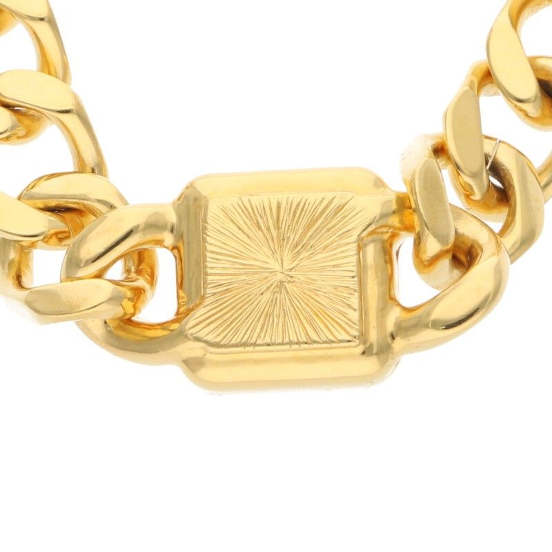 Chanel B20K Faux Pearl Chain Necklace Men's