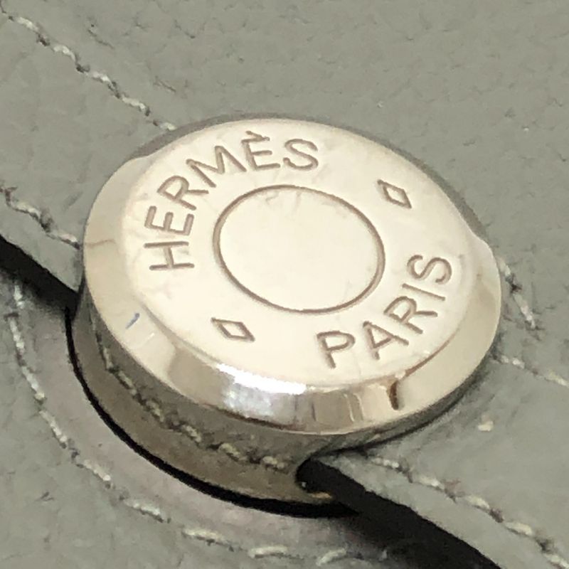 Hermes Long Wallet Dogon Long Togo Grimetto (estimated) Gray