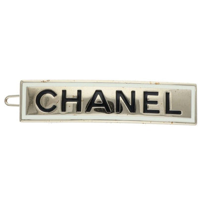 Chanel B21B Logo Frame Hair Clip Ladies