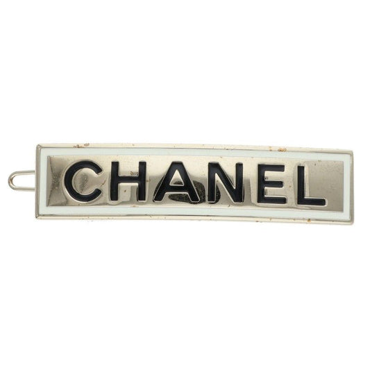 Chanel B21B Logo Frame Hair Clip Ladies