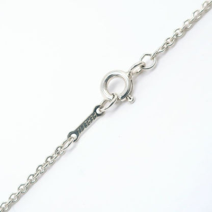 Tiffany & Co Double Loop Elsa Peretti 925 Silver Ladies 8.2g Necklace