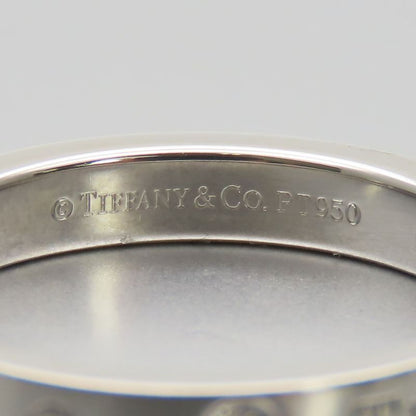 Tiffany & Co Ring / Ring Flat Band Pt950 Diamond Approx 4.9g Platinum Jewelry