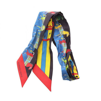 Hermes Scarf Twilly Rocabar Silk