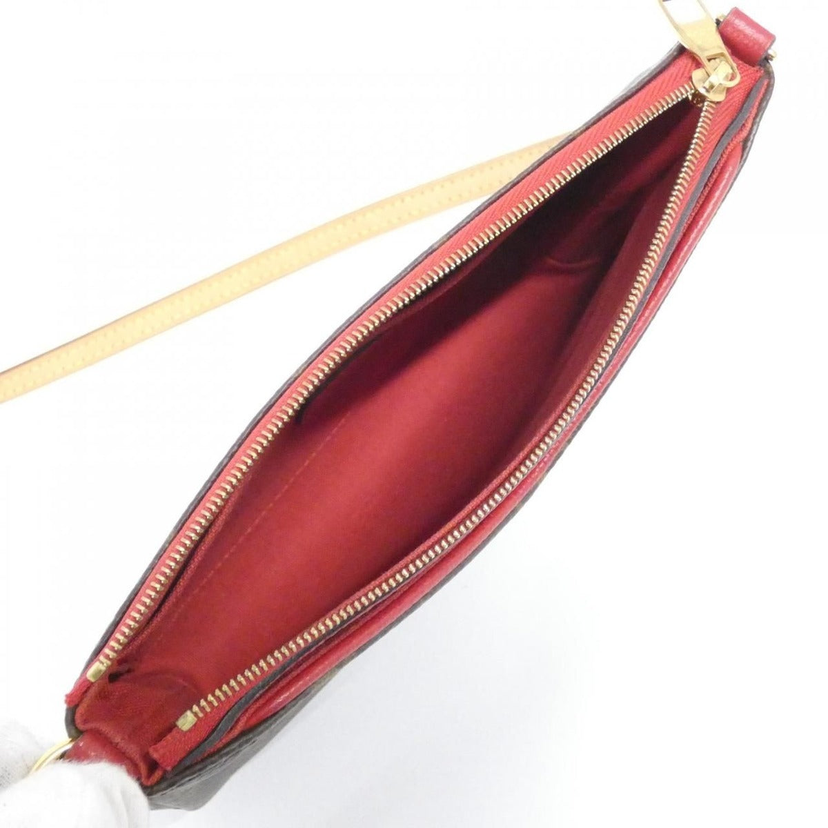 Louis Vuitton Monogram Pallas Clutch Shoulder Bag — view 8