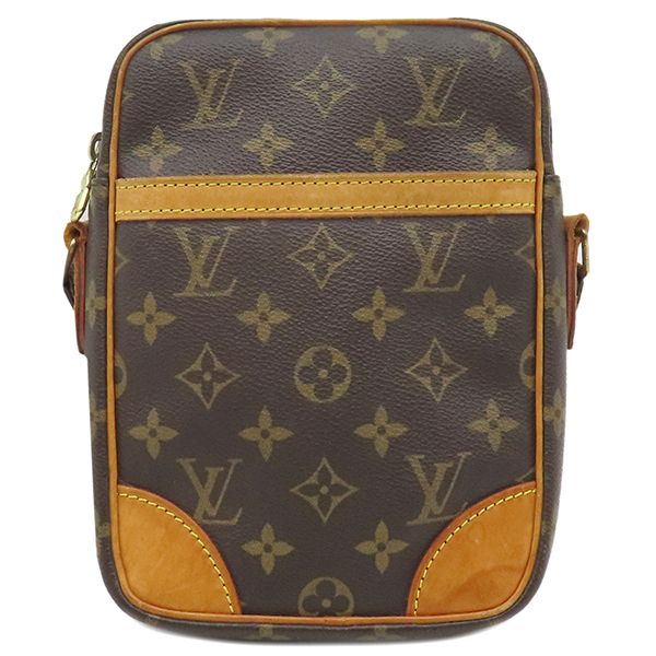 Louis Vuitton Shoulder Bag Danube Monogram Canvas Monogram Gold Hardware Brown