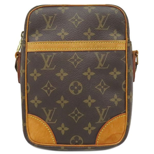 Louis Vuitton Shoulder Bag Danube Monogram Canvas Monogram Gold Hardware Brown