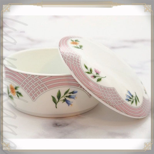 Tiffany & Co. Bouquet Bonbonnière Trinket Box Candy Container