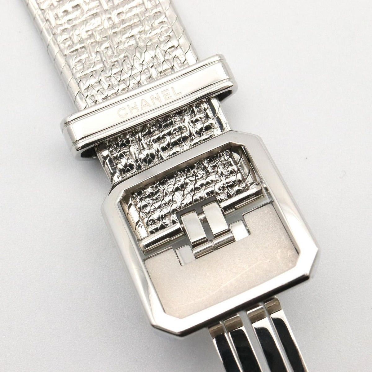 Chanel Watch Boyfriend Tweed Black Stainless Steel — view 12
