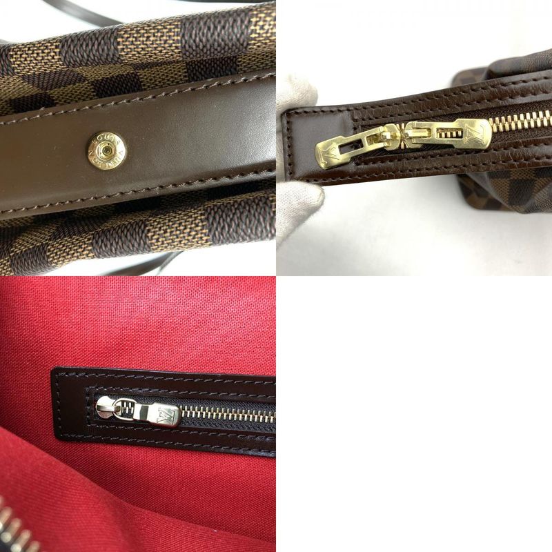 Louis Vuitton N51119 Chelsea Shoulder Bag Tote Bag Damier Canvas Ebène Women