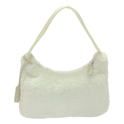 Prada Re-edition 2000 Spugna 1ne515 Terry Mini Shoulder Bag - White - Women
