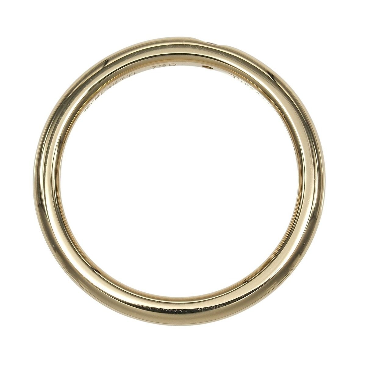 Tiffany & Co Stacking Band 18k Yellow Gold Diamond Ring — view 10