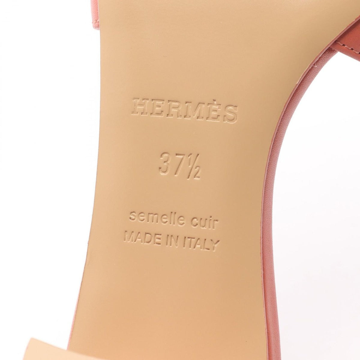 Hermes Mule Oasis Pink Leather — view 6