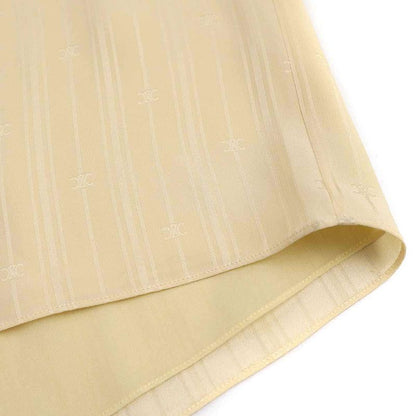 Celine Lavalliere Dress Lavalliere Silk Jacquard Dress 2r12l550v.03ch Beige 34