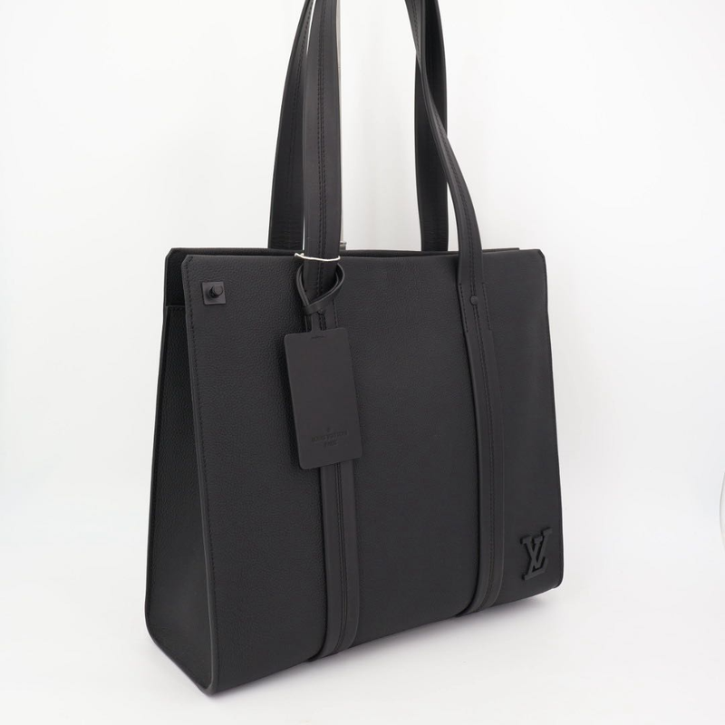 Louis Vuitton Aerogram Take Off Tote Leather Tote Handbag