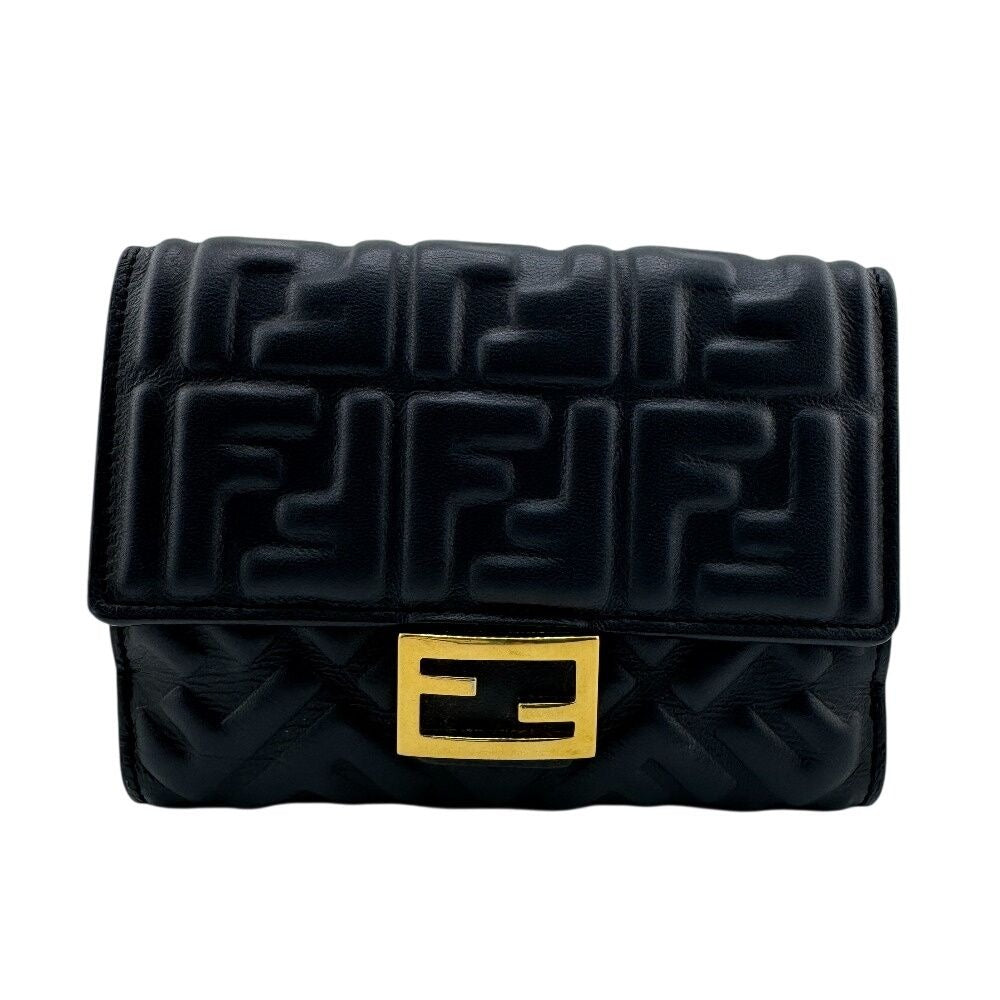 Fendi Hook Baguette Bifold Wallet