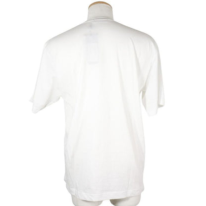 Fendi Logo Double F Cotton White Men's Short Sleeve T-shirt