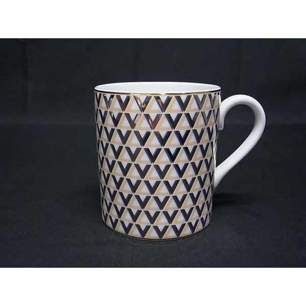Louis Vuitton Mug Tableware White Gold — view 2
