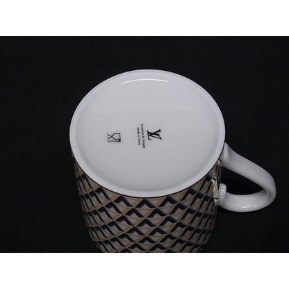 Louis Vuitton Mug Tableware White Gold — view 4