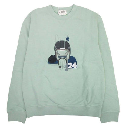 Hermes Quarterb'h Quarterbash Sweatshirt Pullover Trainers Top Fleece Lining M