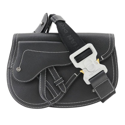 Dior Saddle Calf Black Men's Body Bag