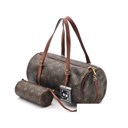 Louis Vuitton Papillon 30 Monogram Canvas Brown Handbag