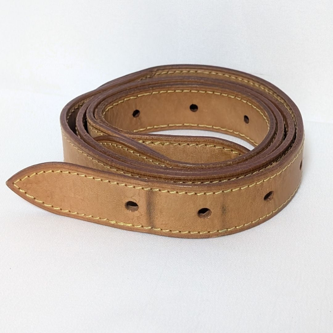 Louis Vuitton Shoulder Strap Leather Baggi Long