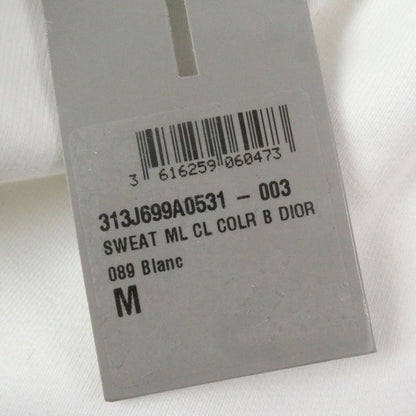DIOR Homme 23SS 313j699a0531 Logo Embroidery Sweatshirt White M Made In Italy