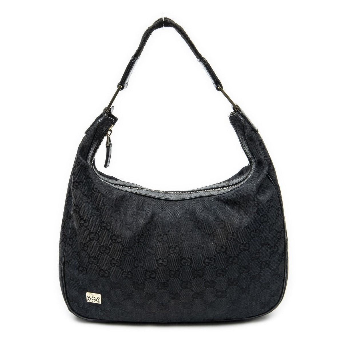 Gucci Pop Hobo Black GG Canvas