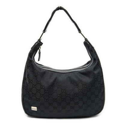 Gucci Pop Hobo Black GG Canvas