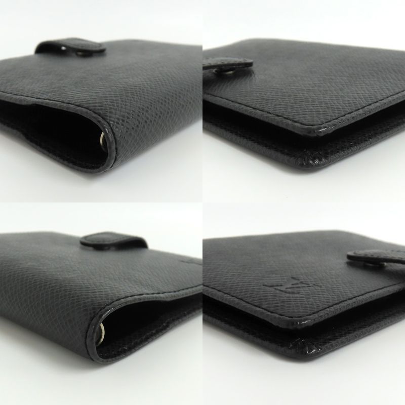 Louis Vuitton Agenda PM R20426 Taiga - Ardoise Silver-hardware Leather